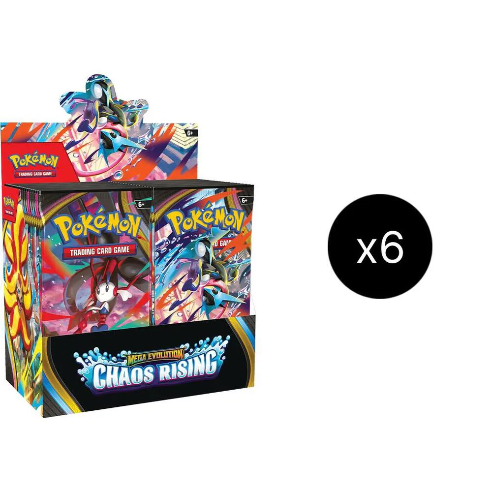 Pokémon TCG: Mega Evolution – Chaos Rising Booster Box Case