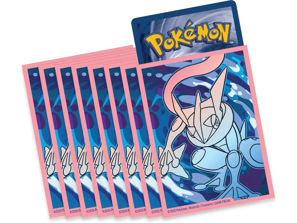 Pokémon TCG: Mega Evolution – Chaos Rising Elite Trainer Box sleeves