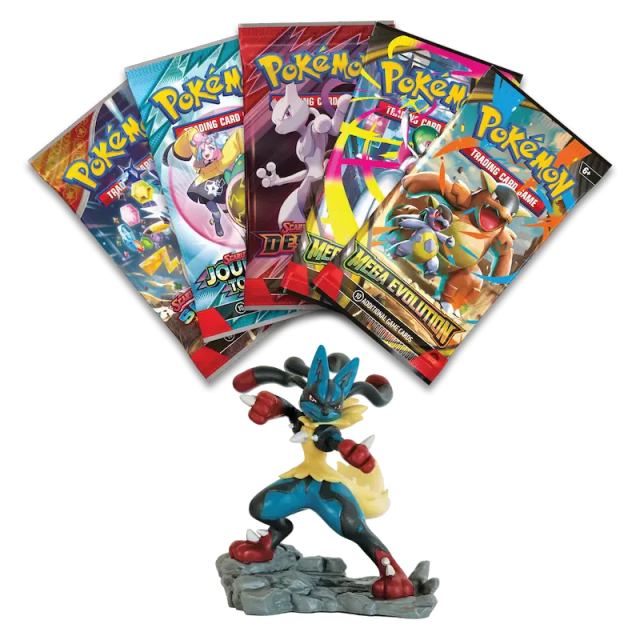Pokémon TCG: Mega Lucario ex Figure Collection