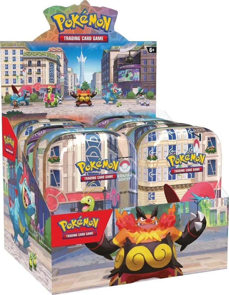 Pokémon TCG: Lumiose City - Mini Tin Display
