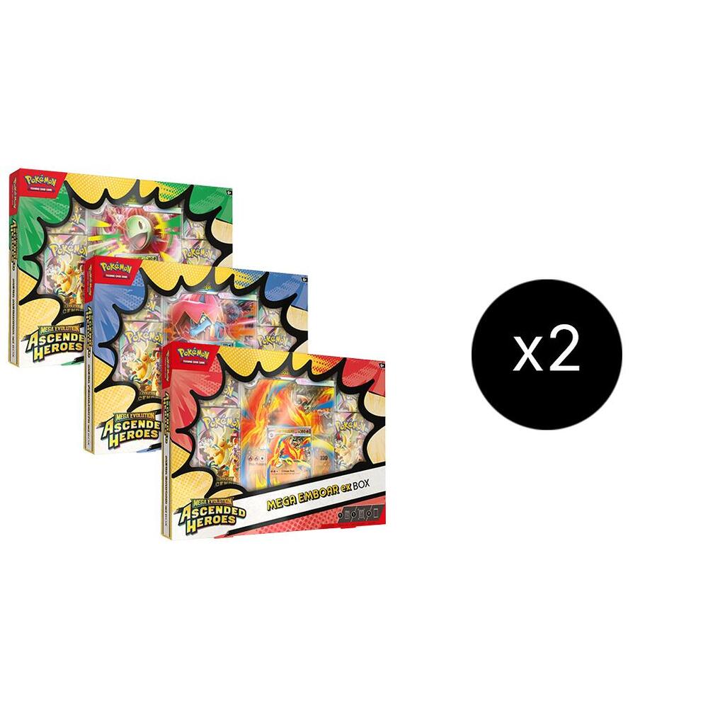 Pokémon TCG: Ascended Heroes - Mega ex Boxes Case