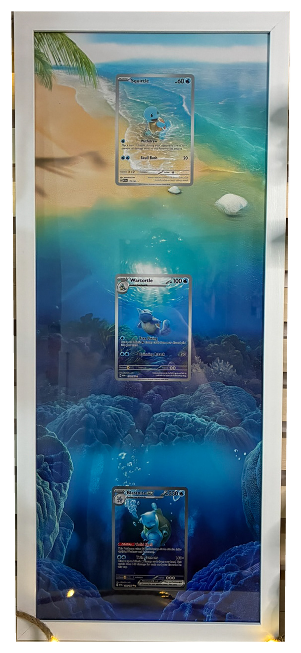Extended Art - Squirtle evoluce [3 Karty]